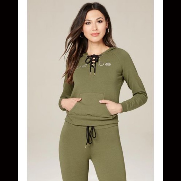 Bebe sweatsuit womens Clearance